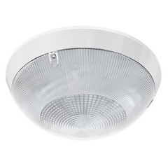 Накладной светильник TLK213 CL EL 2x13 G24q-1 IP65 D281хH113мм Прозрачный рифленый