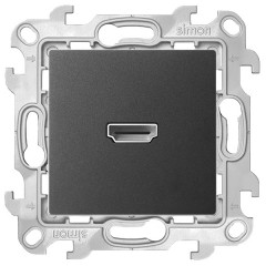 Розетка HDMI 1.4 Simon 24 Harmonie, графит