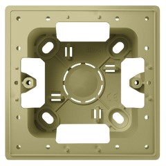 Коробка для накладного монтажа 1 пост Simon 24 Harmonie, слоновая кость