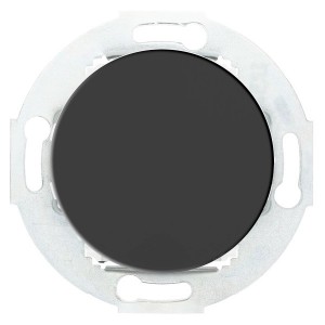 Обзор Выключатель-кнопка одноклавишный  10А  250В Экопласт Vintage, черный