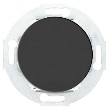 Обзор Выключатель-кнопка одноклавишный  10А  250В Экопласт Vintage, черный