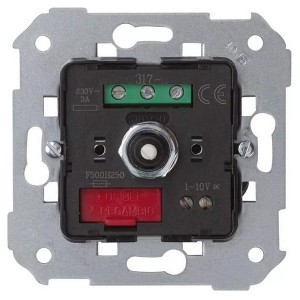 Отзывы Светорегулятор поворотно-нажимной для люминесцентных и LED-ламп с ЭПРА 1-10B S27 Simon 82, механизм