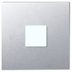 Накладка для зарядного устройства 2*USB Simon 82 Detail, алюминий