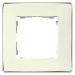 Рамка  1 пост Select Simon 82 Detail, слоновая кость-шампань