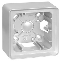 Коробка для накладного монтажа 1 пост Simon 82 Detail, белый