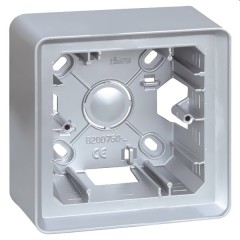 Коробка для накладного монтажа 1 пост Simon 82 Detail, алюминий
