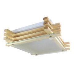 Светильник НПБ 01-3х60-111 УХЛ4 "Бонсай-2" сосна 3х60Вт IP20 (490х490х85) TDM