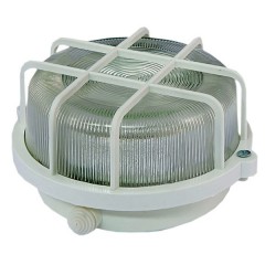 Светильник НПП 03-100-005.04 У3 (корпус и защитная сетка-квадрат, белый) TDM