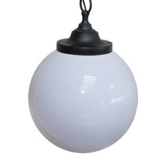 Светильник НСБ 02-60-251 УХЛ4 60 Вт, IP40, шар опал 250 мм, цепь черная TDM