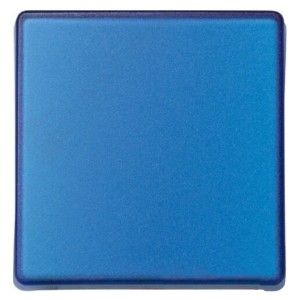 Купить Клавиша декоративная сменная для выключателя (широкий модуль) Simon 27 Play, прозрачный синий