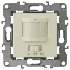 Датчик движения 3-проводной 180-240В 400Вт IP20 Эра 12, слоновая кость 12-4104-02 (бежевый)