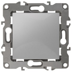 Переключатель 10АХ-250В IP20 Эра 12, алюминий 12-1103-03