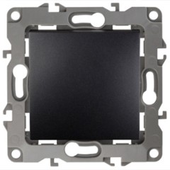Переключатель 10АХ-250В IP20 Эра 12, антрацит 12-1103-05