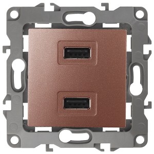 Отзывы Устройство зарядное USB 230В/5В-2100мА IP20 Эра 12, медь 12-4110-14