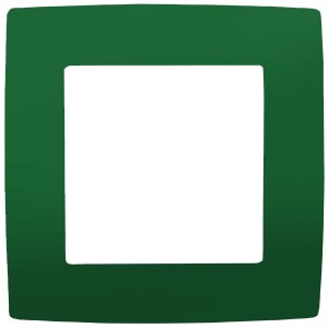 Обзор Рамка на 1 пост Эра 12, зелёный 12-5001-27