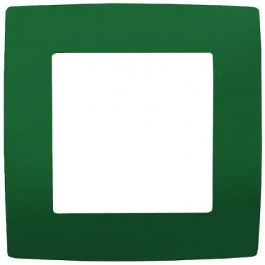 Обзор Рамка на 1 пост Эра 12, зелёный 12-5001-27
