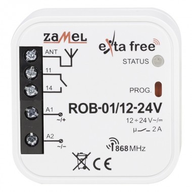 Отзывы Радиореле для управления приводами ворот Zamel Exta Free приемник 1 канал 500Вт 12-24В AC/DC