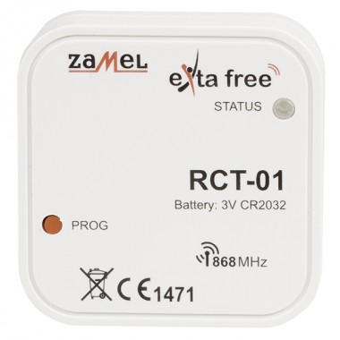 Купить Радиодатчик встраиваемый температуры для EFC-02 Zamel Exta Free беспроводной передатчик