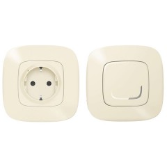 Комплект для управления бытовыми электроприборами Legrand Valena Allure NETATMO слоновая кость