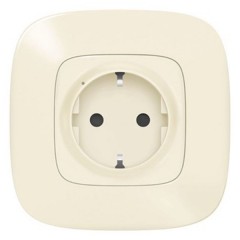 Умная розетка 2К+З 16А 230В  Legrand Valena Allure NETATMO слоновая кость