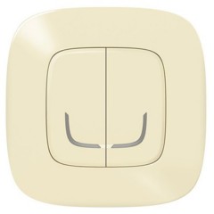 Умный беспроводной выключатель 2-клавишный Legrand Valena Allure NETATMO слоновая кость