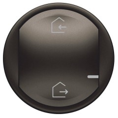 Накладка беспроводного выключателя "Я дома/Я вне дома" Legrand Celiane NETATMO графит