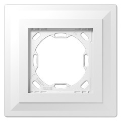 Монтажный адаптер 1-постовый для встроенной установки c отступом Jung ZERO