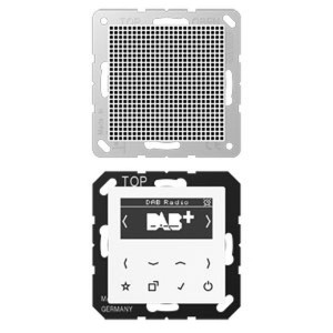 Купить Цифровое радио DAB+/FM с поддержкой Bluetooth моно Jung A белый/белый