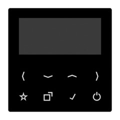 Дисплей для смарт радио DAB+ Jung LS черный