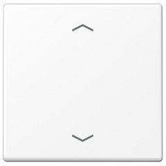 Клавиша для балансирных выключателей с символами «стрелки» Jung A Белоснежный матовый