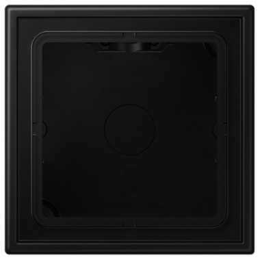 Обзор Коробка для накладного монтажа 1-ая Jung LS Черный матовый