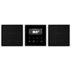 Цифровое радио DAB+/FM стерео Jung LS черный/черный