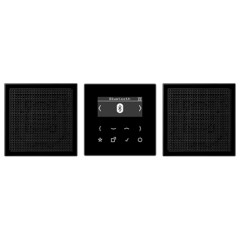 Цифровое радио DAB+/FM с поддержкой Bluetooth стерео Jung LS черный/черный Цифровое радио DAB+/FM с поддержкой Bluetooth стерео Jung LS черный/черный