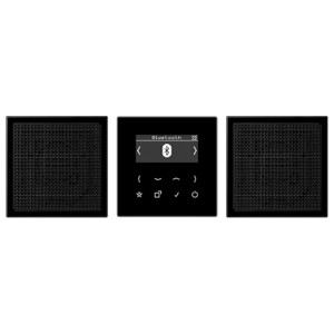 Купить Цифровое радио DAB+/FM с поддержкой Bluetooth стерео Jung LS черный/черный