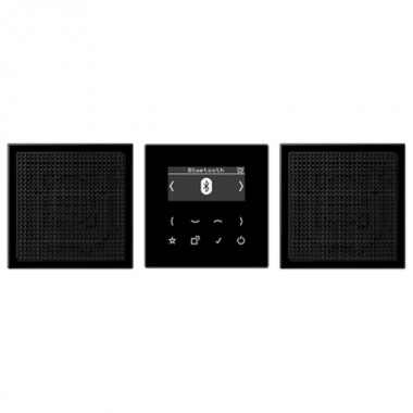 Купить Цифровое радио DAB+/FM с поддержкой Bluetooth стерео Jung LS черный/черный