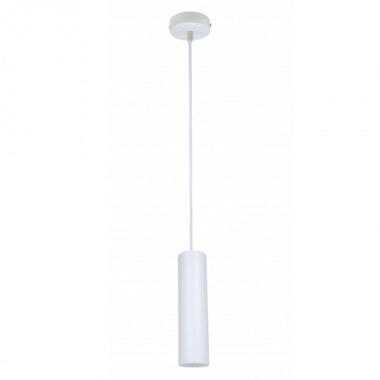 Отзывы Подвесной светильник ЭРА L1 GU10 WH 300 D80x300mm белый 5056306016707