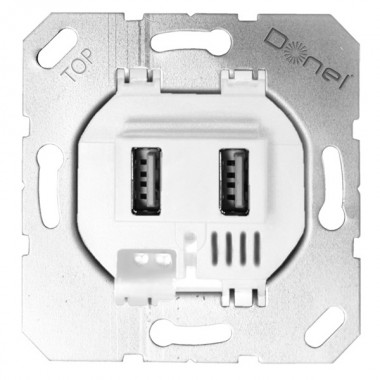 Отзывы Donel USB зарядное устройство, 3.1A тип A, белый