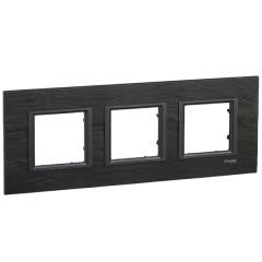 Рамка Unica Class 3 поста иберийский сланец