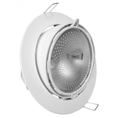 Обзор Светильник Downlight FL-2025 70W RX7s White круглый поворотный белый d240 без ЭПРА