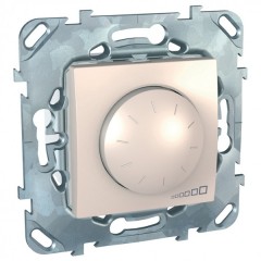 Диммер  переключатель поворотный универсальный 400W SE Unica, бежевый