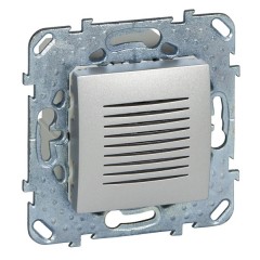 Звонок дверной  70db/1m  SE Unica Top, алюминий