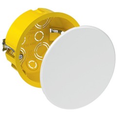 Коробка распаячная D80мм гл.45мм скрытой проводки для гипсокартона Schneider Electric [уп. 120шт]