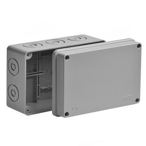 Коробка распаячная Tyco 150х110х70 IP55 для открытой проводки без гермовводов [уп. 22шт]