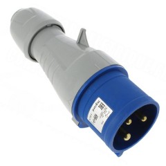 Вилка мобильная Legrand P17 16А 2К+З 230В IP44