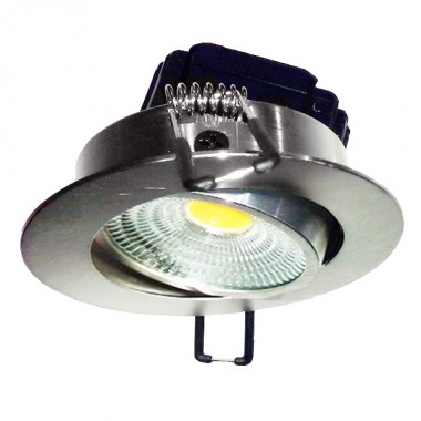 Отзывы Встраиваемый светильник FL-LED Consta B 7W Aluminium 2700K 560lm хром круглый поворотный