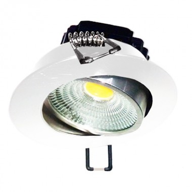 Купить Встраиваемый светильник FL-LED Consta B 7W White 2700K 560lm белый круглый поворотный