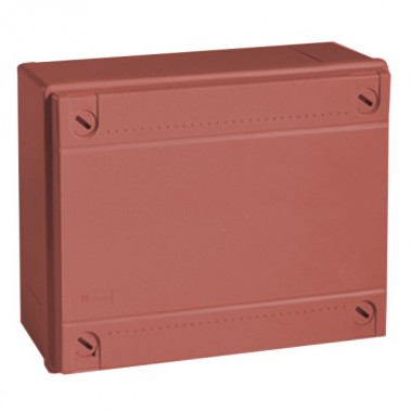 Отзывы Коробка ответвительная с гладкими стенками DKC Express IP56, 100х100х50мм,цвет красный