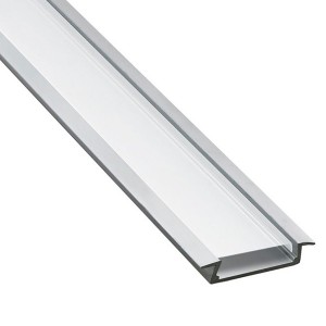 Обзор Профиль для светодиодной ленты LED CAB252 встраиваемый 30,8х6мм (20мм) алюминиевый 2 метра
