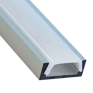 Купить Профиль для светодиодной ленты LED CAB262 накладной 15,2х6,5мм (11мм) алюминиевый 2 метра
