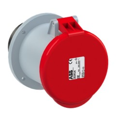 Розетка встраиваемая прямая ABB 363 RU6 IP44 63A 3P+E